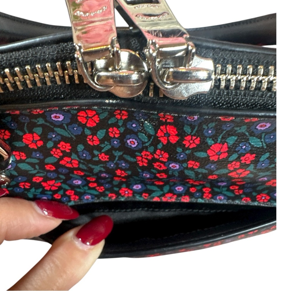 COACH Sierra Ranch Floral Dome Satchel Like New - Picture 9 of 15